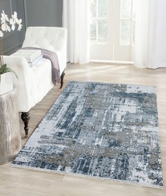 Килим за антре (80 x 300) 45588A - Синьо Син