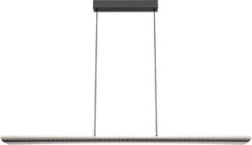 Rabalux Norael, LED висяща лампа, алуминий, акрил и желязо, пясъчно черно, LED 40W 3000, 25000 часа, CRI≧87 72026