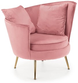 Кресло BM-Almond 1, розово