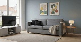 Диван Smart  two seater-140φ 90β cm.-Gray