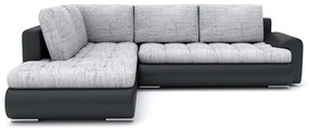 Ъглов разтегателен диван TONIO V, 230x75x200, lawa 09/soft 11, лява