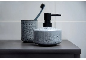 Сива керамична чаша за четки за зъби Oviedo - Wenko