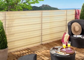 Nortene - Декоративна ограда за уединение Havana 85% - 1.5 х 5 м - пясъчен