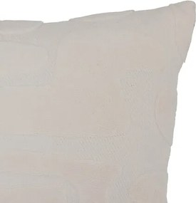 Декоративна възглавница atmosphera Delor, Бял, 30×50 cm