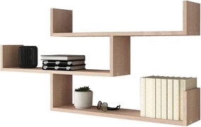 Стена рафт TRIO 55x119 см, дъб сонома