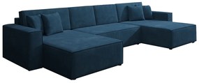 Разтегателен диван в П-образна форма BRATZ, 392x70x185, kronos 09