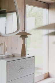Бежова LED затъмняваща се настолна лампа (височина 37 cm) Cole – Zuiver