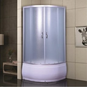 Душ кабина ICS FS 270 NEW EASY ASSEMBLE, 90x90x200см, 4мм