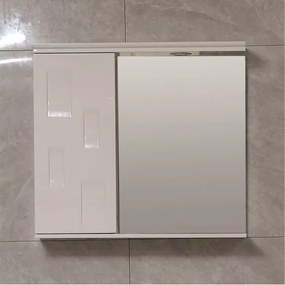 Огледален PVC шкаф ICMC 1355 65 с LED осветление, 65x13x60см
