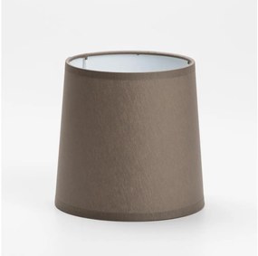 Резервен абажур за настолна лампа STOZEK E27 16x16 см кафяв