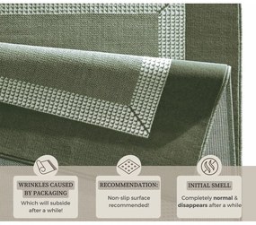 Зелен килим 160x230 cm Band – Hanse Home