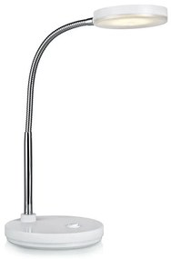 Бяла LED настолна лампа Flex - Markslöjd