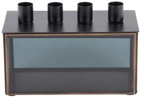 Стъклен свещник Boxed Rectangle - PT LIVING