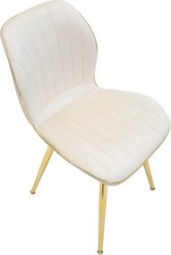 Кремави трапезни столове в комплект 2 бр. Paris – Mauro Ferretti