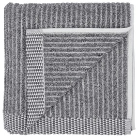 Сива кърпа от органичен памук 50x100 cm Melange - Södahl