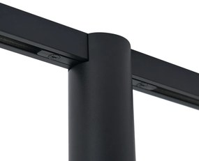 Модерен прожектор черен за релсова система 1-фазен GU10 35mm - Slimline Nubee Honey