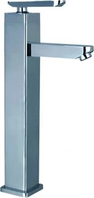 Стоящ смесител за умивалник ICL 1553064 "Венус", месинг, хром, 22.5x11.5см