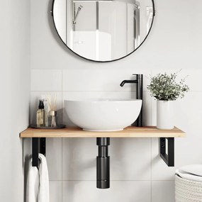 3279657 vidaXL Плот за баня, необработен, 100x40x2 см, масивно дърво акация