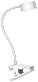 Top Light-LED сензорно регулируема настолна лампа с щипка BELLA LED/4,8W/5V 3000-6500K бяла