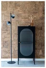 Черна метална витрина 50x110 cm Adelaide - House Nordic