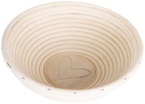 Тавичка за хляб от ратан , ⌀ 21 cm Srdce - Orion