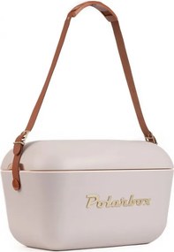 Хладилна чанта Polarbox Gold, 12 литра, AIRPOP полистирол, 5-15C до 24 часа, Розов/Златист