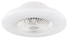 Globo 03628 - LED Димируем плафон с вентилатор LED/30W/230V + д.у.