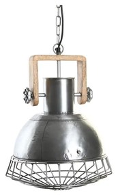 Полилей DKD Home Decor Сребрист Кафяв Сребро 50 W (31 x 31 x 44 cm)