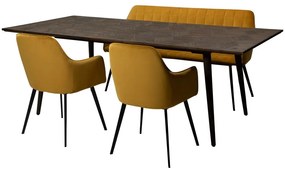 Маса за хранене от бряст 100x220 cm Diamond - DAN-FORM Denmark