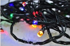 Solight 1V101-M- Външна LED гирлянда 100xLED/8 функции IP44 13m многоцветна