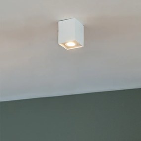 Модерен повърхностно монтиран прожектор бял регулируем - Quadro 1 Up