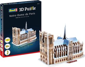 Revell - Пъзел 3D Катедралата Нотр Дам Париж R00121