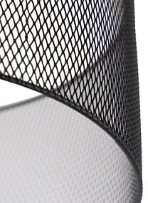 Индустриален плафон черен - Drum Mesh