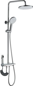 Комплект за душ REA Savio Led Chrome