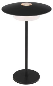 Globo 21024S-LED LED настолна лампа KYLER, 3W, 1800-3000K, черна, с док. и тъч