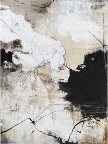 Печатна/с ръчно рисувани елементи върху платно картина 90x118 cm Reform 1 – Malerifabrikken