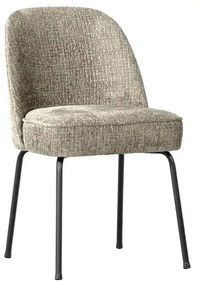 Кремави кадифени трапезни столове в комплект 2 бр. Vogue – WOOOD