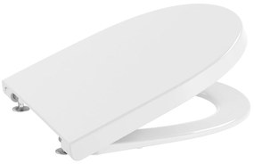 Седалка и капак, Roca, A8012AC00B,  със забавено падане, за компактна тоалетна чиния
