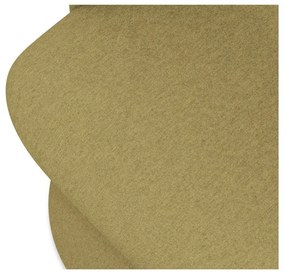 Тапициран трапезен стол в цвят горчица Kalo – Makamii