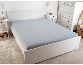 Сив разтегателен чаршаф 90x200 cm - B.E.S.