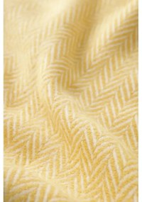 Меденожълто одеяло със съдържание на памук , 140 x 180 cm Skyline - Euromant