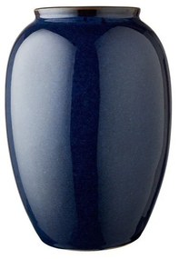 Тъмносиня глинена ваза (височина 25 cm) Gastro Dark Blue – Bitz