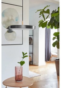 Антрацитно LED висящо осветително тяло с метален абажур ø 31 cm Asteria Mini - UMAGE