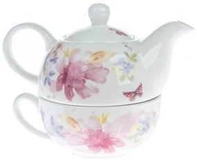 Бял порцеланов сервиз за чай – Dakls