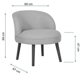 Бежов фотьойл Nice – Artie