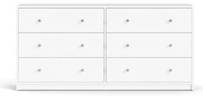 Бял скрин , 143 x 68 cm May - Tvilum