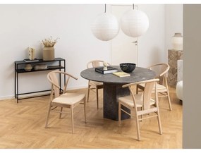 Черна конзолна маса 100x35 cm Newcastle - Actona