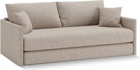 Светлокафяв шенилов сгъваем диван 209 cm Shannon – Cosmopolitan Design