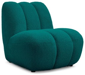 Тюркоазено кресло от прежда с примки от букле Janissaire – Bobochic Paris