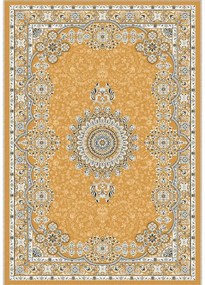 Жълт килим Luka, 80 x 150 cm - Vitaus